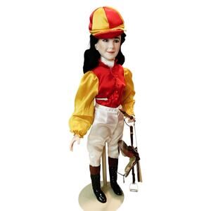 Franklin Heirloom Elizabeth Taylor “National Velvet” Doll • 16” • Porcelain